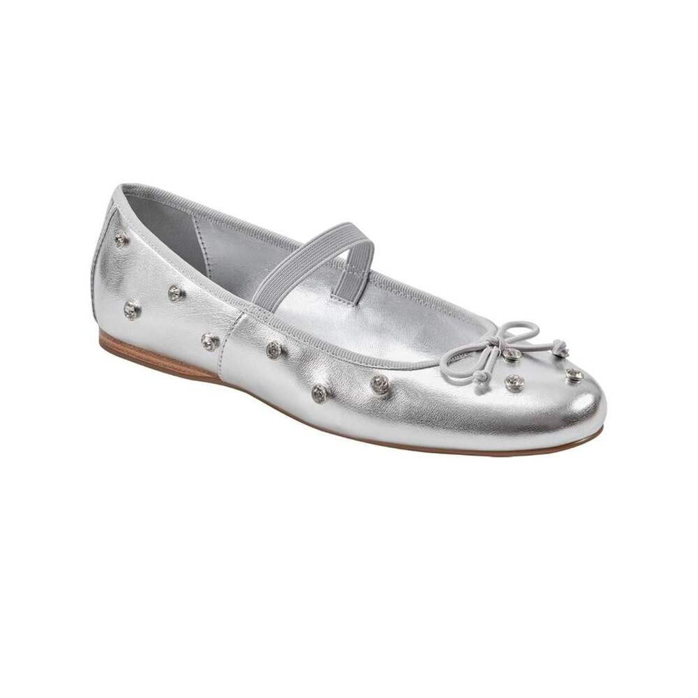 Bandolino Women's Silver Ballet-shoes